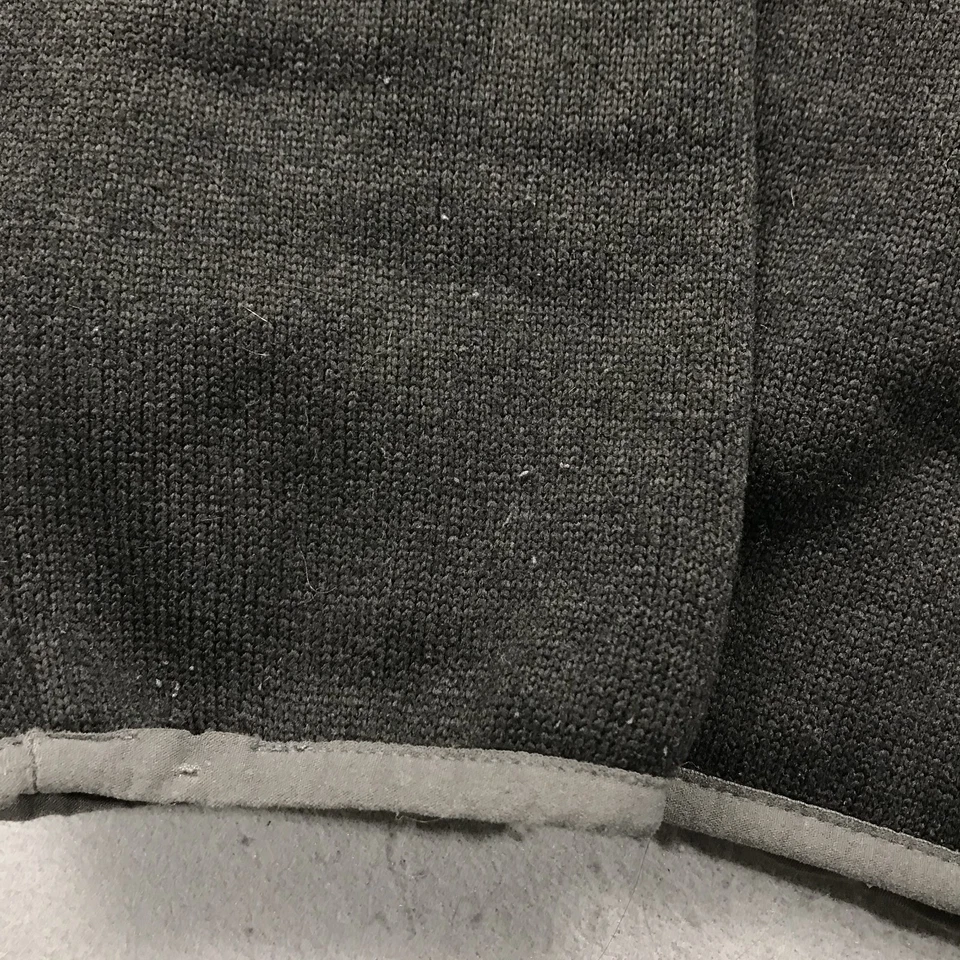 LL Bean Jacket Mens Large Gray Sweater Fleece Snap T Pullover Outdoor 298050 - Image 4 of 4