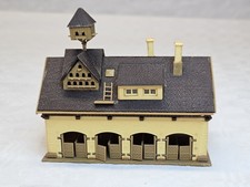 VOLLMER 27613 Spur N PFERDESTALL MIT TAUBENSCHLAG gebaut SAMMLER VINTAGE MÄNGEL 