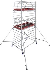 Aluminium mobile scaffold mobile scaffold KRAUSE STABILO 50 working height 6....