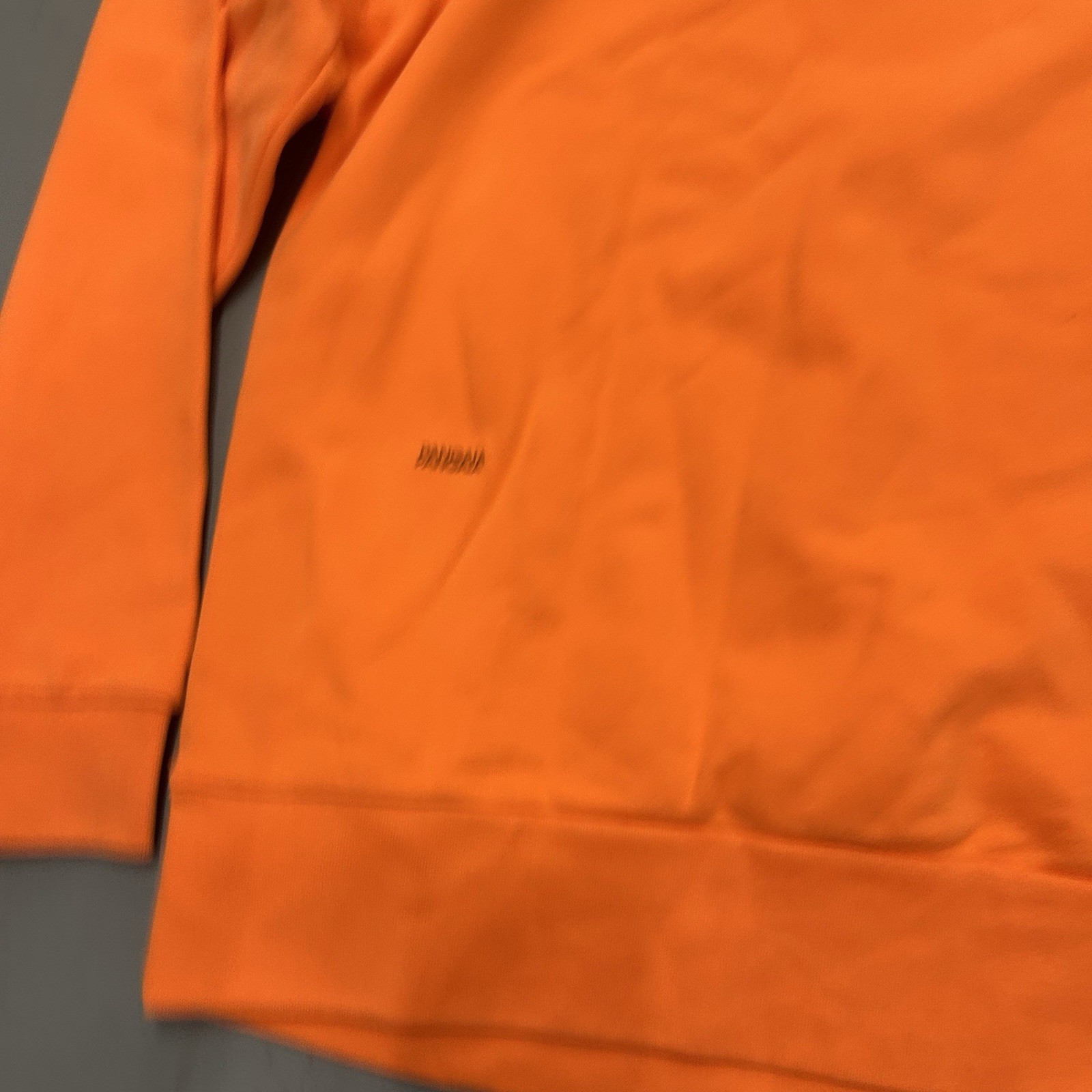 Pangaia Jumper Mens One Size Orange Pullover Organic Cotton Portugal Neon image 7
