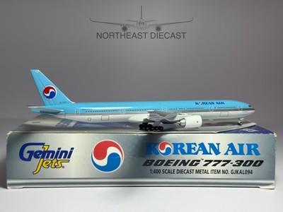 Gemini 1/400 B777-300 大韓航空 HL7533 Gemini Jets 1 400 Korean Air Boeing 777-300 Hl7533 Gjkal094 for