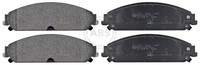 A.B.S. Bremsbelagsatz Scheibenbremse 37511 FüR Lancia Chrysler LX LE 300C Thema