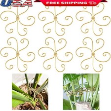 6pcs Plant Stem Support Holders Climbing Plants Monstera Support Sticks New