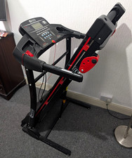 Dynamix T2000D Motorised Foldaway Treadmill Safety Key 12km/h 100kg Black