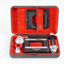 :Rollei Rolleikin 35mm Conversion Kit w/Case for 2.8F  3.5F Missing Knob 