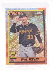 PAUL SKENES 2025 TOPPS CHROME 1990 SILVER PACK #T90C-32 PIRATES Q5461