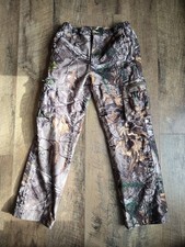 Youth REALTREE Camo - Cargo Pants sz Youth FLAWS