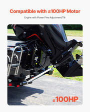 Adjustable Transom Saver 24-36 in Boat Transom Saver with Composite Head