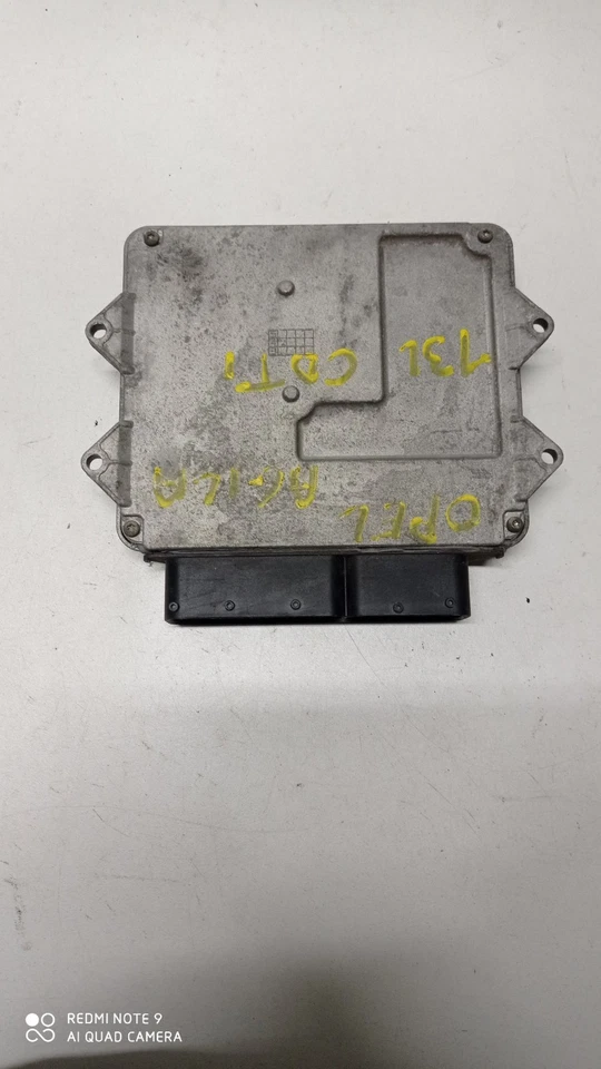 CALCULATEUR MOTEUR ECU OPEL AGILA 1.3 CDTI 55187471 (21A) - Immagine 3 di 4