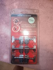 Afinadores Grover Chrome 150 Series Imperial 3x3 para guitarra Jazz/Archtop 150C nos