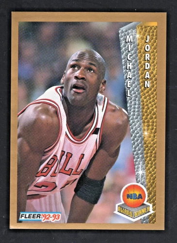 1992-93 Michael Jordan Fleer #246 Chicago Bulls World Champion NBA All Star