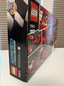 LEGO SPEED CHAMPIONS: 75913 F14 T & Scuderia Ferrari Truck  New&Sealed damage