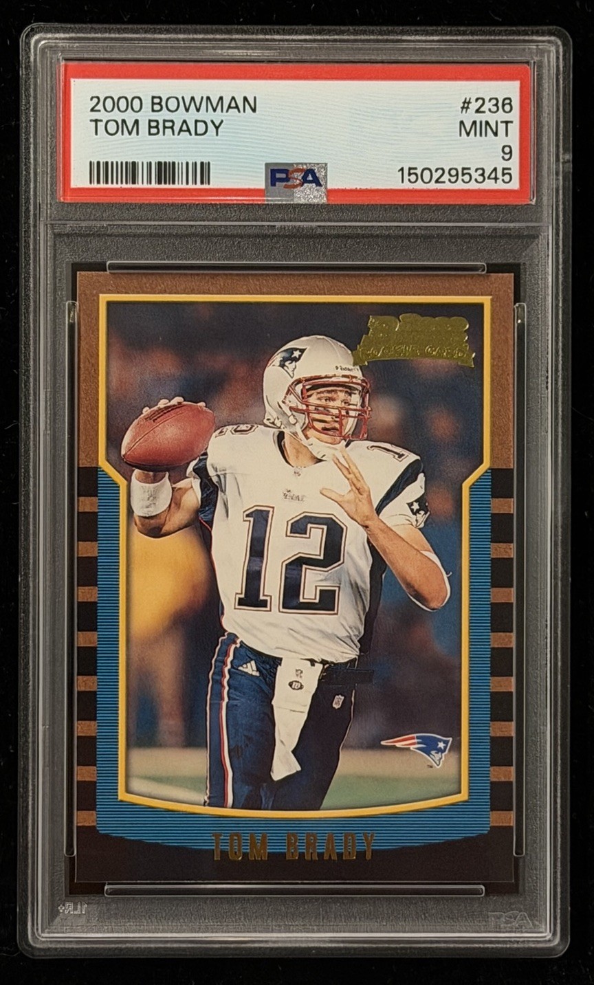 2000 Bowman - Tom Brady Rookie PSA 9 #236