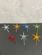 Vintage Ceramic Cristmas Tree Peg Star Topper...