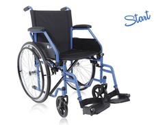 Carrozzina Pieghevole Braccioli ribaltabili Ardea Star CP100B