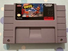 SNES Nickelodeon Guts Super Nintendo Game Only - Tested & Working!