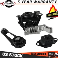 3PACK Engine Motor & Trans Mount For 2012-2017 Nissan Versa / Versa Note 1.6L