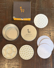 Etchr Mini Palette Porcelain 37 divider with extras - FineTec and M Graham paint