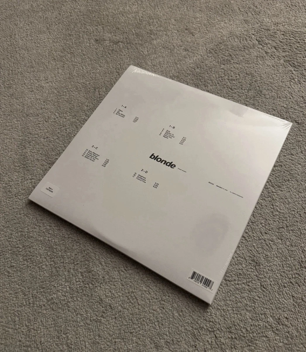 SEALED Frank Ocean Official Blonde Vinyl 2LP 2026