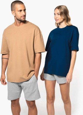 T-Shirt mit kurzen Ärmeln, Unisex, Oversize | Kariban | K3008