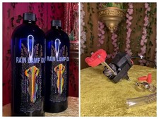 Premium Vintage Rain Lamp Pump Oil Revival Kit Full Size Lamps 64 oz