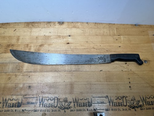 Vintage Collins & Co. Legitimus Machete 18" BLADE (23-3/4” Overall) - Made In US