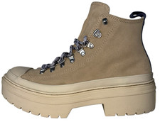 Converse Chuck Taylor Size 8.5 Suede All Star Lugged Heel Waterproof Platform