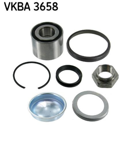 Wheel Bearing Kit fits CITROEN C2 ENTERPRISE JG 1.1 Rear 03 to 09 SKF 373021 New - Image 37
