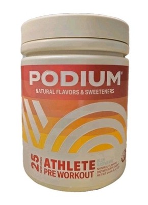 PODIUM Athlete Pre Workout  Blue Raspberry Exp: 01/26 - Sealed
