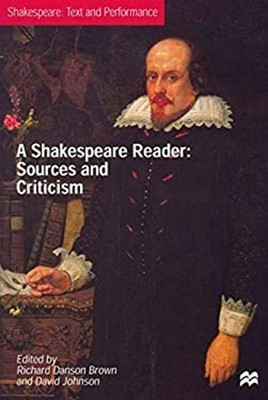A Shakespeare Reader Paperback Richard Danson Brown