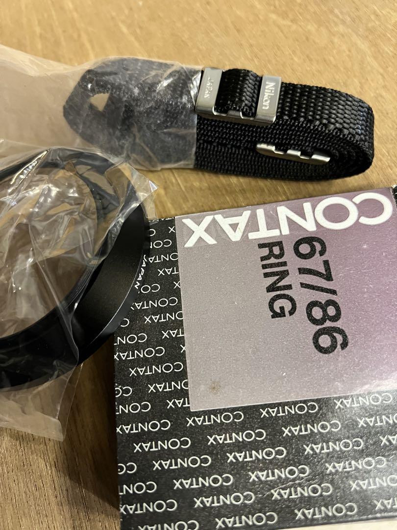 Nikon Camera Retro Strap with 67/86 Ring Set for Vintage Style