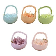 Bethany Lowe 2.75In Cracked Egg Ornament Set/, Resin, Nested Grass Tl1339/5