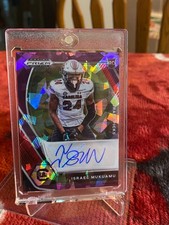Israel Mukuamu South Carolina Rookie 2021 Prizm Draft Auto Ice #104 /99