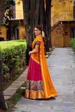 LENGHA WEAR BOLLYWOOD INDIAN WEDDING PARTY NEW DESIGNER LEHENGA CHOLI PAKISTANI