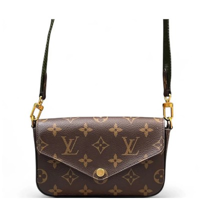 Louis Vuitton Felicie Strap & Go Brown Monogram (sa060226a0r)