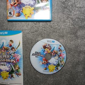 Super Smash Bros Near Mint Nintendo Wii U Video Game Complete W/ Manual WiiU CIB