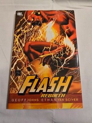 The Flash Rebirth Geoff Johns Ethan Van Sciver Hardcover HC DC Comics