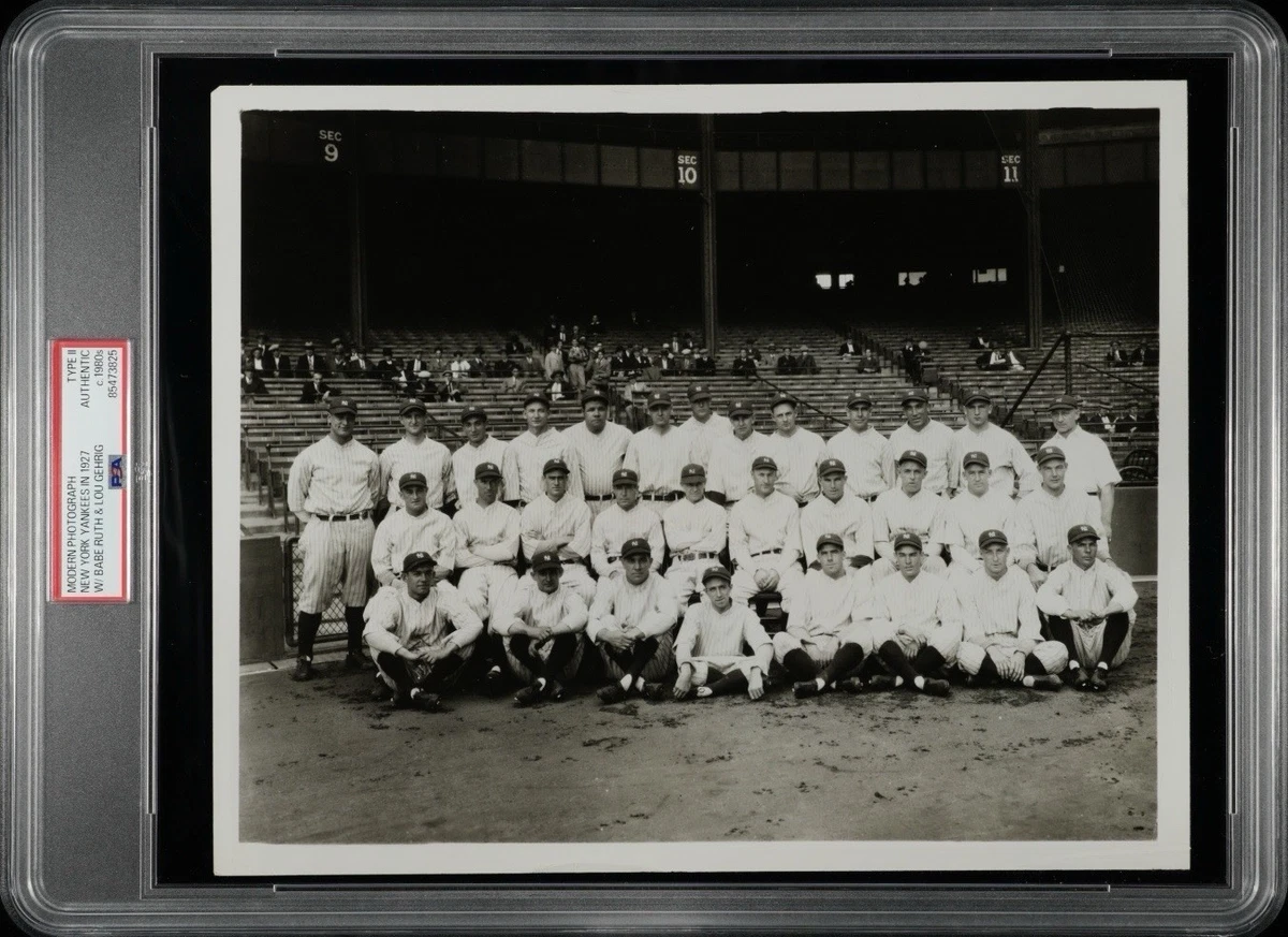 Baseball New York Yankees 1927 Year Vintage Sports Photos for sale