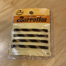 Goody Stay Tight Vtg Clasp Clip Hair Barrettes 3  USA 1975 New nos 6665