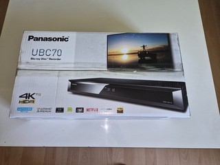 Panasonic DMR UBC70 EGK UHD Blu ray Recorder gebr. aber praktisch neuwertig