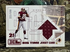 Darrell Green 2002 Upper Deck /500 Big Time Jersey Card  (Washington Redskins)