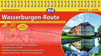 Kompakt-Spiralo BVA Wasserburgenroute, 1:50.000, mit GPS-Track Download | 82 S.