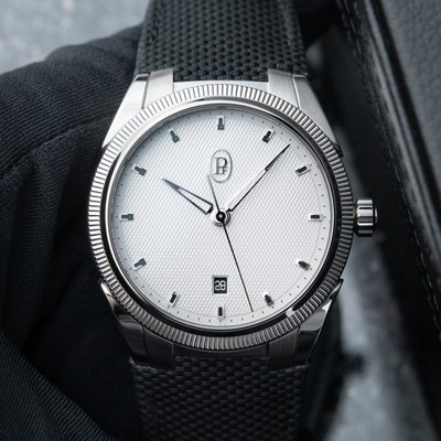 Parmigiani Fleurier Tonda PF Sport UNWORN 11/2025 Steel Silver Dial Date Watch