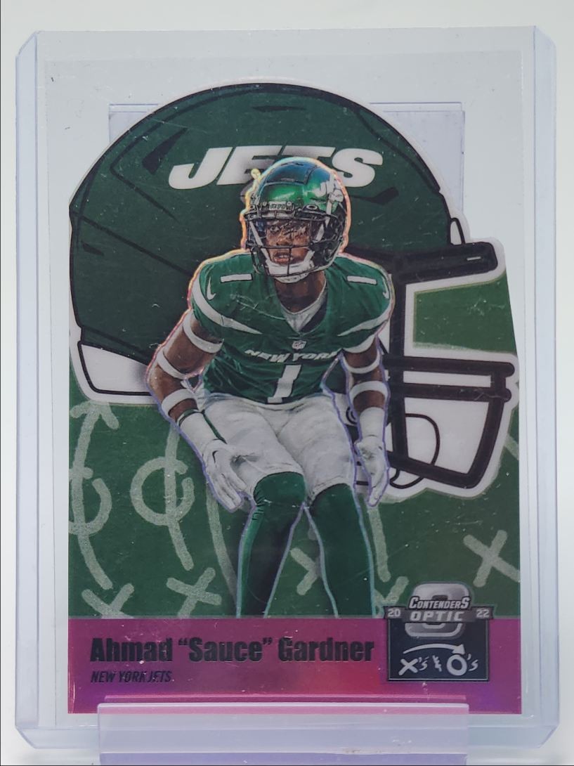 Sauce Gardner Panini Contenders Optic X's & O's #XO55 Pink