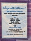 2025 Topps Chrome Emeka Egbuka/Matthew Golden Dual Autographs (RAW)