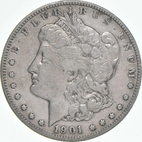 VG/F 1901-S Morgan Silver Dollar (1 coin) *5091