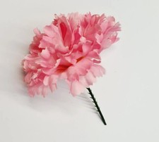 Artificial Carnation Pick for Floral Tributes - Pink