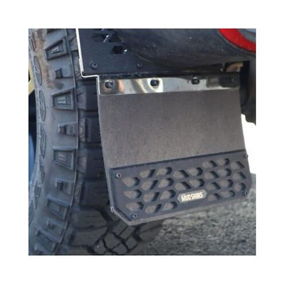 Putco 78200 Mud Skins Mud Flaps - Carbon Black HDPE Hex Shield Pattern NEW