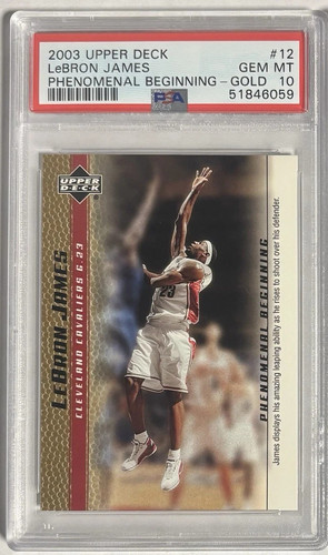 2003 LeBron James [Gold] #12
