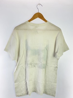 80s Roy Lichtenstein XL White Cotton T-Shirt by Fruit of the Loom